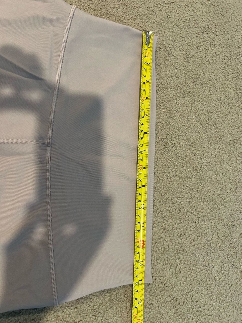 Lululemon Wunder Under Crop II Roll Down Scallop Full-On Luxtreme 24" - Picture 13 of 14